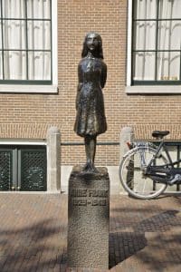 Anne Frank in Amsterdam, Holland, Europe