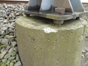 Onderhoudswerkzaamheden betonfunderingen Pro Rail